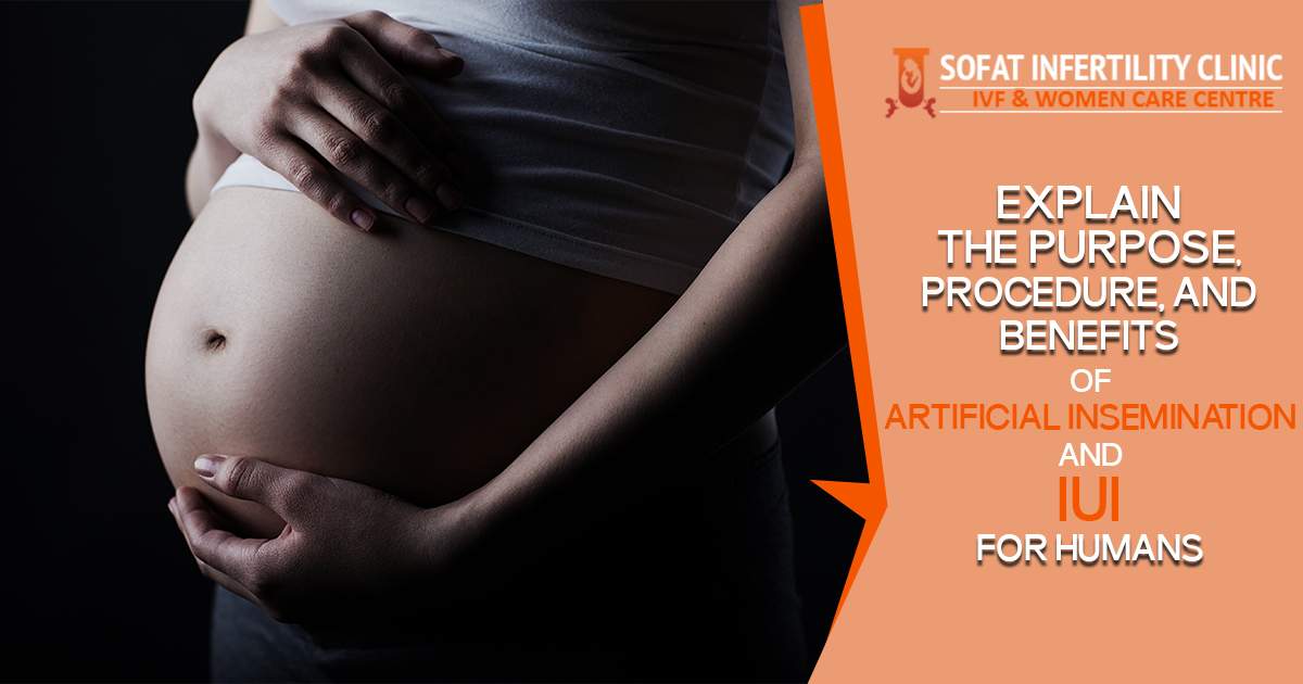 Explain the purpose, procedure, and benefits of Artificial Insemination and IUI for Humans